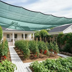 SUNNY GUARD 35-45% 햇빛 가리개 천 2.4 x 6.1m(8 x 20피트) 그린 HDPE 메시 - 식물 채소 온실 파티오 닭장 및 개 켄넬용 통기성 정원, 40% 쉐이드-그린, 6 FT x 8 FT