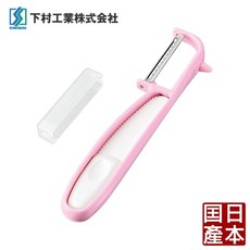 下村工業 日本製 水蜜桃/番茄薄皮水果削皮刀 附保護蓋, 1個