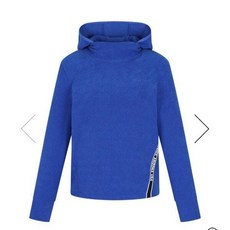 핑 여성 기모 테잎 후드 긴팔 티셔츠 121D4TR383 BLYS