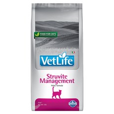 Farmina 法米納 Vet Life Struvite Management 處方貓飼料 貓用磷酸銨鎂結石配方 5kg, 1個, VC4貓用泌尿道磷酸銨鎂結石配方5kg