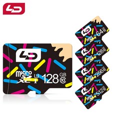 기존 LD 마이크로 SD 카드 4GB 8GB 16GB 고속 메모리 32GB 64GB 25, 128GB