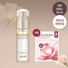 구달 피오니 주름흔적 미스트 50ml 1개 + (증정) 겔마스크 1매