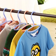 聯府KEYWAY 兒童用安可衣架-6入 塑膠衣架 曬衣架 台灣製, 1個, 兒童