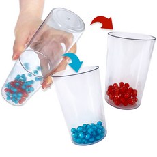 JL매직 섞인 구슬이 다시 분리되는 마술 도구 상자 (분리되는 구슬) 초보 마술 학예회 장기자랑 초등 마술 도구, 1세트