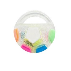 狗狗可手持足球玩具, 白色足球 網球, 1個