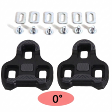 [RCM] 룩케오 호환용 자전거 클릿 [좌우한조 0도 4.5도 택일] - LOOK KEO 클릿, 1세트, 블랙[0도 좌우]