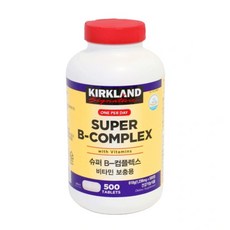 커클랜드 슈퍼B 콤플렉스 멀티비타민, 500정, 1개