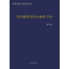 민사법과 민사소송의 구조, 법문사, 양경승 저