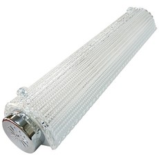 비스코 LED 원형욕실등 크리스탈투명, 전구색