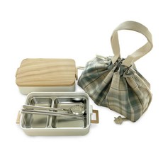 DASODA 暖不銹鋼飯盒+保溫袋, 1套, 混合顏色