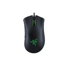Razer DeathAdder 에센셜 게임용 마우스 6400 DPI 광학 센서 5개 프로그래밍 버튼 메커니컬 스위치 클래식 블랙