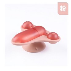 貓玩具 狗玩具 逗貓玩具 漏食球 漏食玩具 漏食 小飛機 貓咪玩具 狗狗玩具 漏食 益智玩具, 粉色, 1個