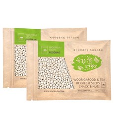 캐나다산 흰강낭콩 화이트 키드니빈 1kgx2봉, 1kg, 2개