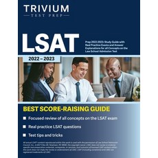 (영문도서) LSAT Prep 2022-2023: Study Guide with Real Practice Exams and Answer Explanations for all Con... Paperback, Trivium Test Prep, English, 9781637981948