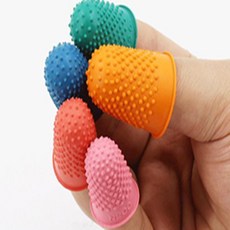 가득찬숙 손가락 골무 얇은속장갑, 핑크