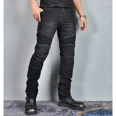 DURI 바이크 진 라이더 남자 청바지 남성 데님 팬츠 라이딩 바지 하의, JES-2 사파이어 블루