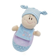 끄니스토어 오뚝이 블루 흔들흔들 아기인형