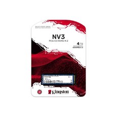 金士頓 NV2 NVMe SSD 固態硬碟 1TB, SNV3S/4000G