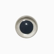 컬러 투명 라운드 아이 한쌍 인형눈 부자재, 1개, 7.5mm 투명