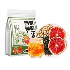 자몽자스민 녹차 티백 무첨가 플라워 과일차 20개입, 1개, 800mg