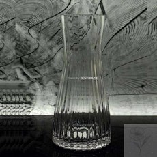 너블룸 유리화병 스트라이프 물병 대 7x26 디자인화병