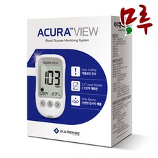 아큐라 혈당측정기 혈당계 ACURA 뷰 혈당체크기 아이센스, 1개