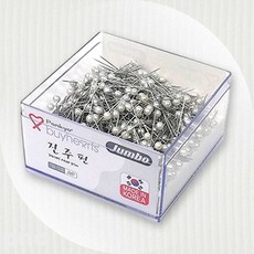 바이하츠 점보 진주핀 원단 재단용 핀 픽앤코601