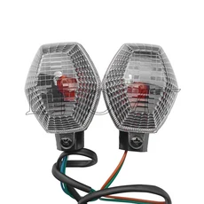 오토바이 전방 회전 신호 표시 등 깜박임 램프 SUZUKI DL 650 V-strom 04-11 V Strom 1000 06-12, 01 Front Clear