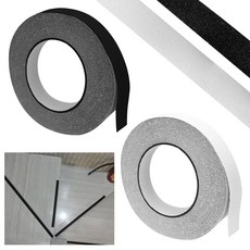 PEVA 바닥 미끄럼방지 접착 테이프 계단 욕실용 논슬립 테이프 20cm*2cm 2개 흰색 검은색
