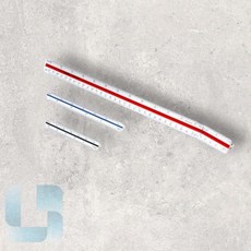 더아이 삼각스케일 30CM 100:1 스케일자30CM 삼각스케일자 제도도구