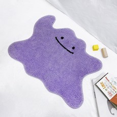 포켓몬 메타몽터프트발매트 미니러그 카페트 사계절 포인트 현관 거실러그 매트