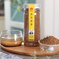 쓰촨 대량산 흑색 쓴메밀차 통차 메밀차 엄선등급 5캔, 달리앙산 흑타르타리 메밀, 250g, 1개