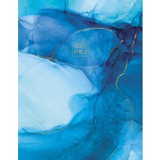 (영문도서) Niv Artisan Collection Bible Cloth Over Board Blue Art Gilded Edges Red Letter Edition ... Hardcover, Zondervan, English, 9780310454229