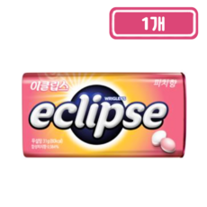 이클립스 피치향 캔디, 34g, 1개