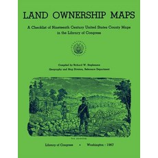 (영문도서) Land Ownership Maps: A Checklist of Nineteenth Century United States County Map... Paperback, Heritage Books, English, 9780788437885