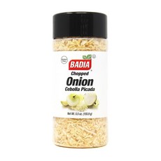 Badia 다진 양파 156.9g(5.5온스) - 요리 및 시즈닝을 위한 편리한 맛의 양파 271705