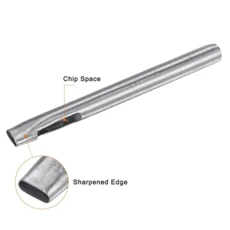 A26F-9Pcs 가죽 타원형 구멍 펀치 스테인레스 스틸 A5 커팅 매트 PVC 직사각형, 01 As Shown