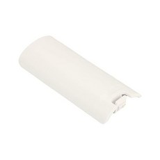 VANJUNN닌텐도 Wii 리모컨 게임패드 배터리 케이스 커버 화이트, White