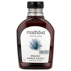 Madhava 유기농 앰버 생 블루 아가베 667g(23.5온스), 1, 667g