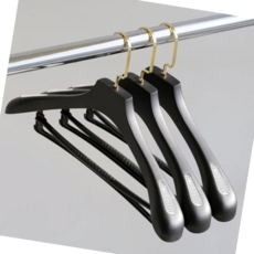 두꺼운 옷걸이 1개입 양복 정장 코트 니트 자켓 늘어남 방지