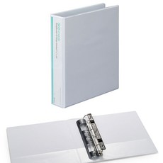 [홈앤스쿨] 문화산업 B749-7 셀프메이드 흰투 3공 D링 바인더 5cm, 백색