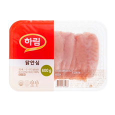 하림 냉장 닭 안심 600g, (신선) 하림 닭봉(아랫날개) 600g, 1개