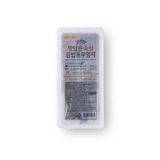 자연드림 맛담은 숙성 김밥용 우엉지 국산 우엉, 1개, 290g