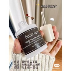 ficcecode Weightless Hair Oil 護髮精華油 玫瑰與檀木香 撫平髮絲, 1個, 30ml