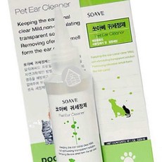 쏘아베 이어클리너 강아지귀관리 강아지귀청소 강아지세정제, 1, 120ml