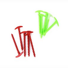 토탈셀링 플라스틱 팩 5개 타프팩, 그린