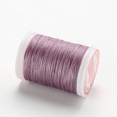 왁스 가죽 공예용 둥근 폴리에스터 코드 코팅 스트링