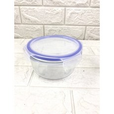 Glass Box 600ml 圓形耐熱玻璃保鮮盒, 1個