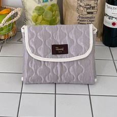 베이비소풍 휴대용 기저귀 패드 더스티그레이, 1개