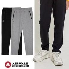 [에어워크주니어 중계점] *23S/S SEASON OFF* 블랙 지퍼 포인트 트레이닝 팬츠 (2Color) 신축성이 좋아 홀동하기 편한 심플 베이직한 디자인의 츄리닝 바지 팬츠